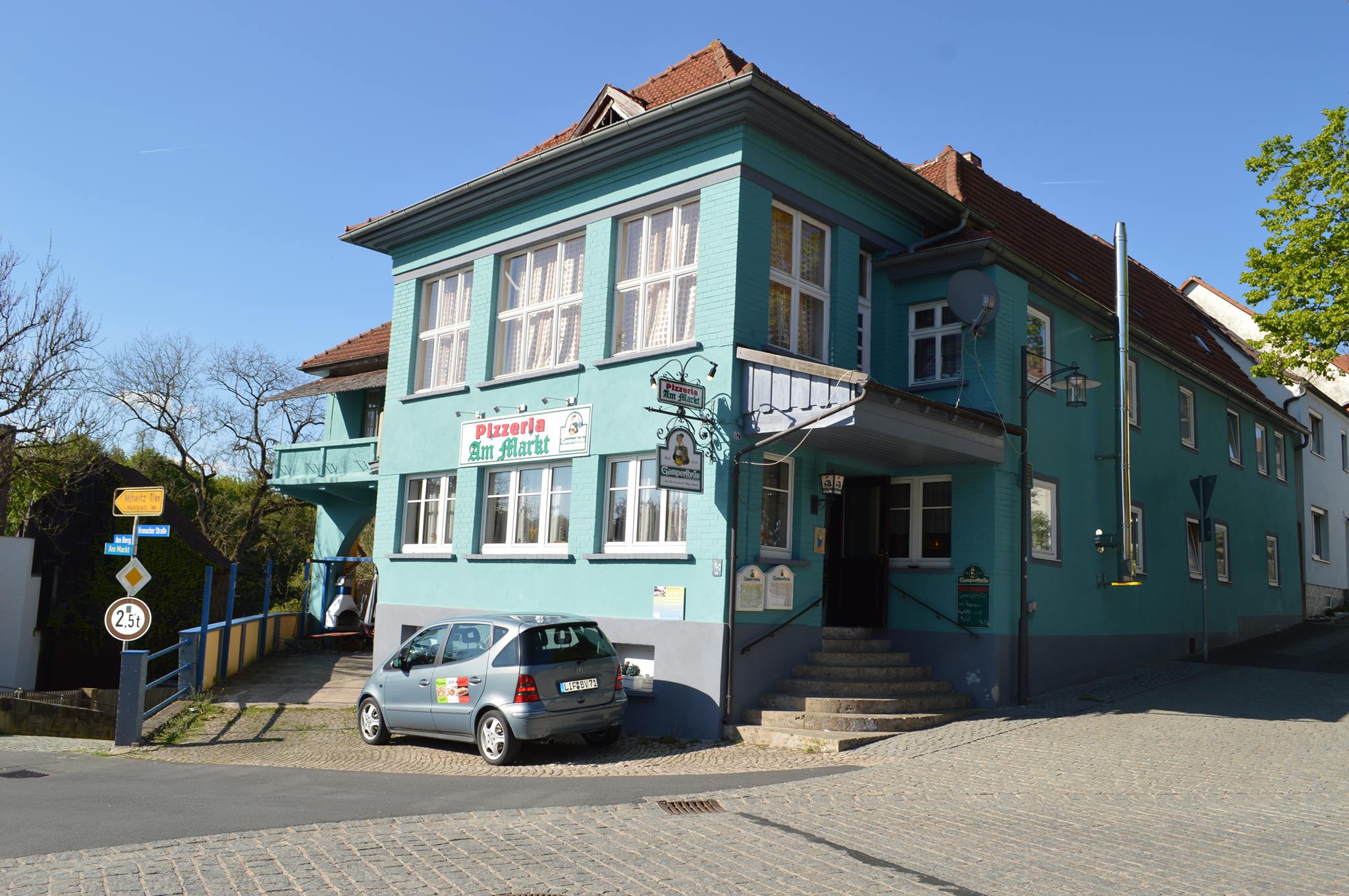 Pizzeria Am Markt von außen